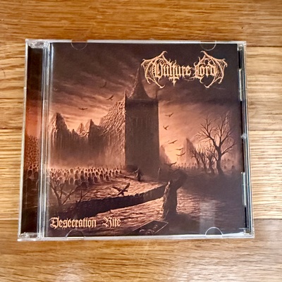 Vulture lord 'desecration rite' cd