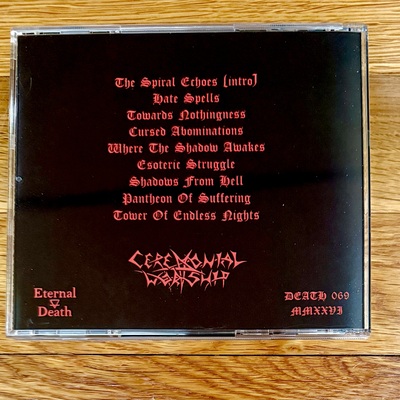 Ceremonial worship 'between sleep and death' cd