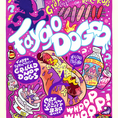 Faygo dogs art print pre-order - Thumbnail 1