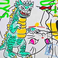 Painting by Judas Arrieta "Sonic"  - Thumbnail 4