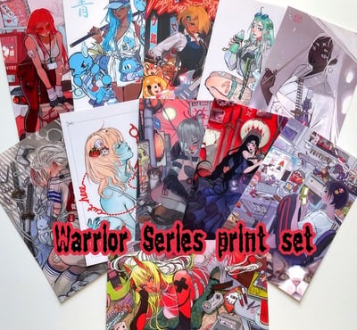 Warrior Series print set