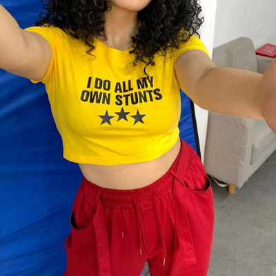 I do all my own stunts tee