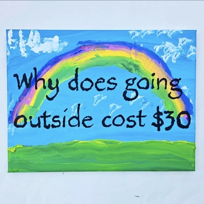 Why does going outside cost $30