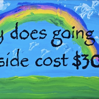 Why does going outside cost $30
