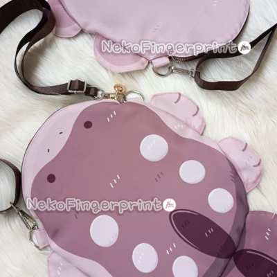 Clodsire zipper sling bag