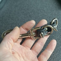 Double-Ring Spiked Keyring Fob - Thumbnail 3