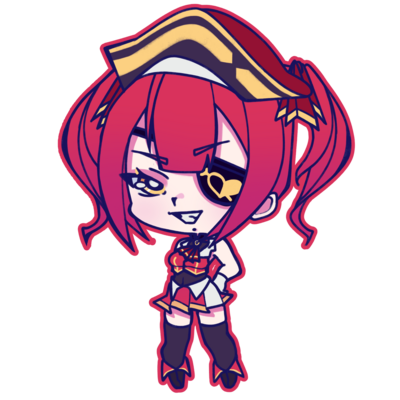 Hoshou marine - acrylic keychain (preorder) - Thumbnail 1