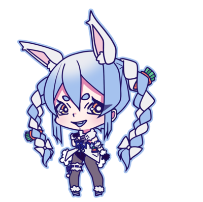 Usada Pekora - Acrylic Keychain (PREORDER)
