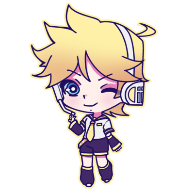 Kagamine Len - Acrylic Keychain