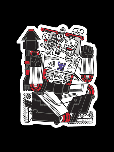 MegaT Sticker