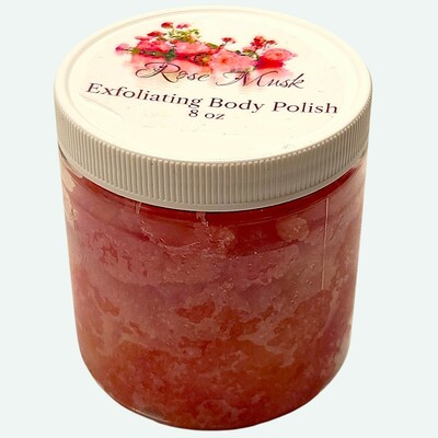 Rose Musk exfoliating body polish