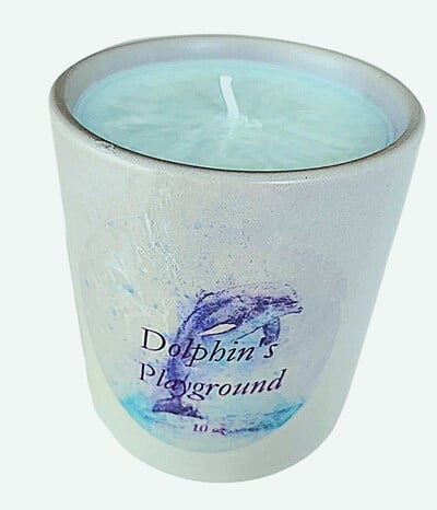 Dolphin's Playground Candle