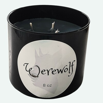 Werewolf candle
