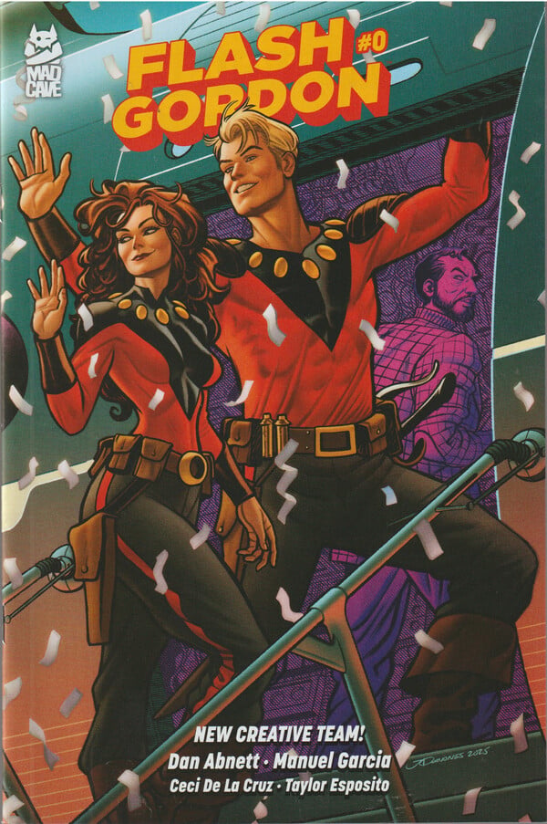 Mad Cave Studios Flash Gordon set of two comics Nos. 0, 16 Dan Abnett