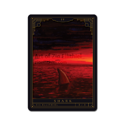 Shark Token Trading Card