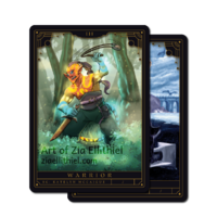 Warrior Token Trading Card - Thumbnail 1