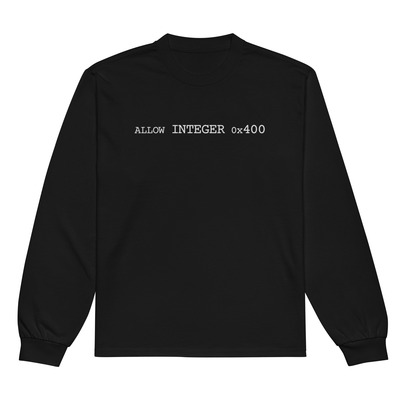 ALLOW 0x400 L/S Tee