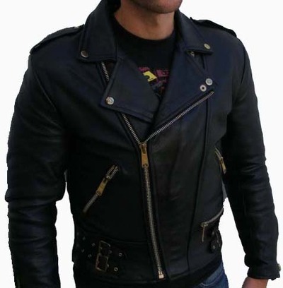 Leather jacket for mens slim fit