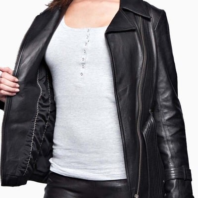 Leather coat/jacket for womens 