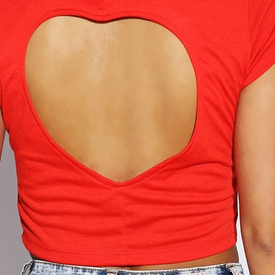 Red heart crop