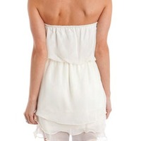 Tulip Wrap Crosage Dress - Thumbnail 1