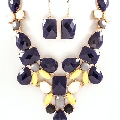 Cyril jeweled necklace