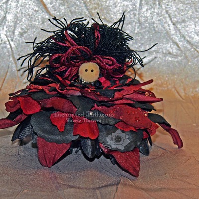 Catherine the flower petal faerie, fairy, ooak