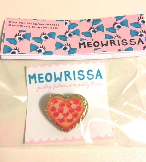 Pizza Lovers Brooch