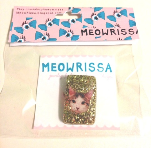 Meow Brooch