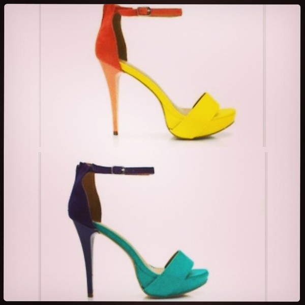 Stiletto Sandals Multicolor