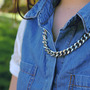 Two Toned Chain Necklace-1