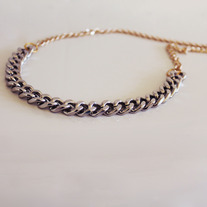 Two Toned Chain Necklace