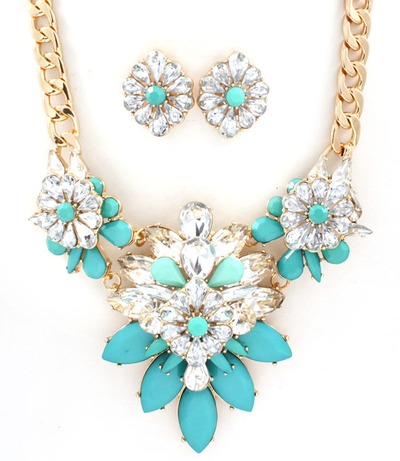 Sparkling Blue Waters Necklace