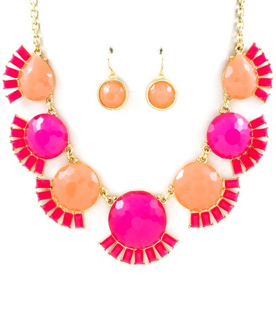Pink Parade Necklace