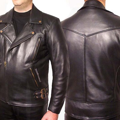 Leather jacket for mens new fashion - Thumbnail 5