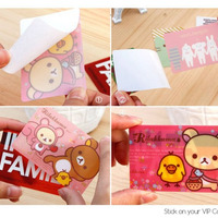 Rilakkuma Cafe Card Stickers (super cute) - Thumbnail 4