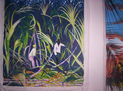 Sugar cane worker by wendy 20x24