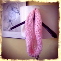 Child's Powder Pink Cowl