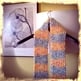A Touch of the Ocean Knitted Scarf - Thumbnail 1