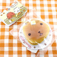 Rare* Kapibarasan Pancake (Buttered Honey) Squishy (licensed) <Original Version 1 Kapibarasan Cafe Tags> - Thumbnail 2