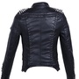 Studded Womens Moto Jacket - Thumbnail 1
