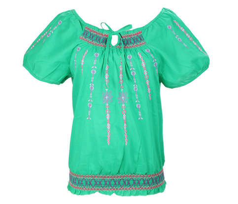 Short Sleeve Elastic Waist T-Shirt