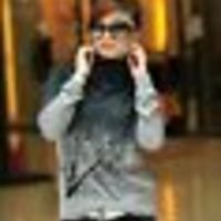 Turtleneck Branch Print Gradient Color Knitting Wool Pullover Sweaters (6 colors) - Thumbnail 3