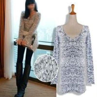 Winter warm soft nap sweater 