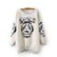 Winter Lovely Carton Fashion Style Tiger Thicken Warmer Sweater - Thumbnail 1