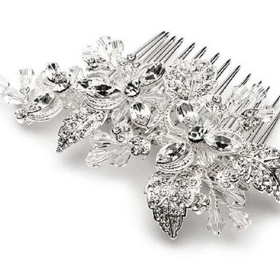 Crystal handmade wedding bridal accessories jewelry wedding headdress marriage hair comb