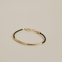 Silver Tube Bracelet