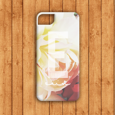 Soft flower monogram sleek case - Thumbnail 2