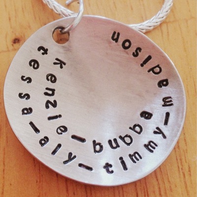 Bowl pendant necklace