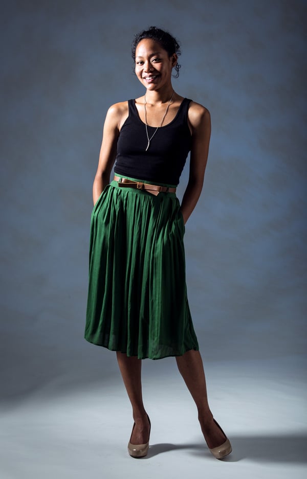 Maxi Pleated Skirt with Belt